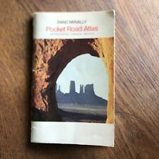 Vtg Rand McNally Pocket Road Atlas for United States Canada Mexico Travel Map picture