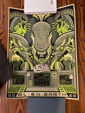 SDCC 2025 Alien Earth Exclusive Mondo Poster Nolan Fleming Variant No. 683/1755 picture