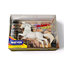 Breyer The Lone Ranger’s Silver Model Horse #574 NIB Vintage Set VHS Video NRFB picture