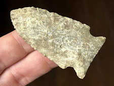 EXCEPTIONAL OHIO STILWELL POINT ARROWHEAD AUTHENTIC INDIAN ARTIFACT BG picture