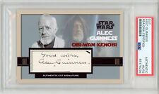 Alec Guinness ~ Signed Autographed Obi-wan Kenobi Star Wars Card Auto ~ PSA DNA picture