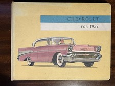 1957 CHEVROLET DEALERSHIP ALBUM ORIGINAL Chevy Dealer Promo Book Salesman RARE picture