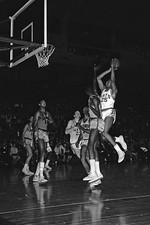Chet Walker of Syracuse Nationals shoots against San Francisco War- Old Photo 1 picture