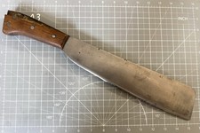 1910-45 COLLINS & CO Hartford USMC Square End Entrenching Machete *Handle Break picture