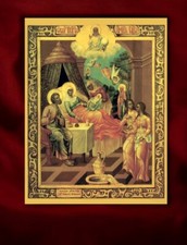 Icon Nativity of the Most Holy Theotokos Saints Joachim and Anna 30x39 cm 12x15