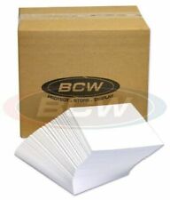 Case of 1000 Bulk Packed BCW Silver Age Acid Free Comic Book Backer Boards picture