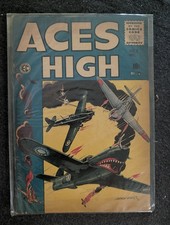 Aces High #5 (EC Comics 1955) VG+ approx 4.5 picture