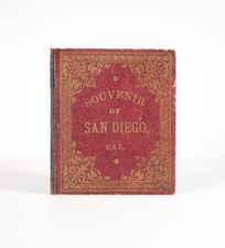 Antique 1887 SAN DIEGO CALIFORNIA SOUVENIR VIEW BOOK Architecture Horton House picture