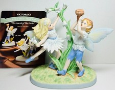VTG Cindy McClure VICTORIA #7001 BLUEBELL & ELDERBERRY FAIRIES LTD ED 190/1500 picture
