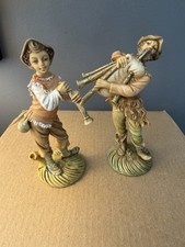 Vintage Fontanini Depose Italy Musicians Nativity Figurines Simonetti 1983 Set picture