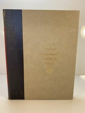 Funk & Wagnalls Hammond World Atlas 1986 1st Edition Hardcover VG picture