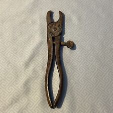 Vintage Hog Ringer Nose Ring Pliers Patented 1892 picture