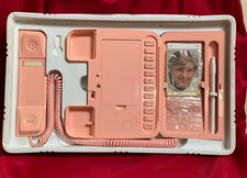 1984 Coleco Private Call Pink Telephone PRE-PRODUCTION Sample - Unused w/Box picture