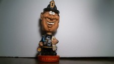 FIREMAN BOBBLE HEAD - NEW - RARE picture