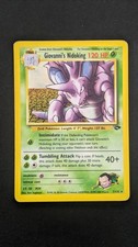 Giovanni's Nidoking Gym Challenge 7/132 ENG 1999 120 HP Rare Stage 2 picture