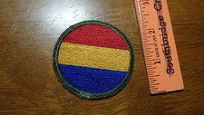 VINTAGE UNITED STATES ARMY UNIT PATCH WORLD WAR TWO WW11 CCC CCN BX V#10  picture