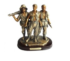7.5” Vietnam War Veterans Memorial Three Soldiers Statue Souvenir Replica NEW picture
