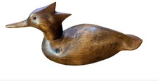 1983 Red Breasted Merganser Duck Decoy 14 1/2
