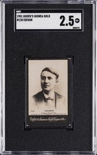 1901 OGDEN'S GUINEA GOLD #120 EDISON SGC 2.5 picture