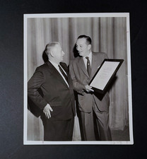 VTG 1957 Walt Disney Type 1 Original Press Photo Gen. George C. Kenney Award picture