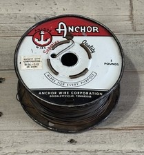 Vintage Anchor Superior Quality Wire  SPOOL 18DA  SN 21894 Metal  picture