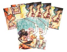 Sorcerer Hunters Bakuretsu Hunter 1996 Doujin Letter Paper 6 Sheets Tira Misu picture