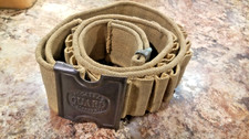 Collectors  1900's Alcatraz Guard Duty Belt Anson Mills Buckle, Dirty From Age picture