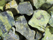 Serpentine - Rough Rocks for Tumbling - Bulk Wholesale 1LB options picture