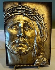 Retired Sid Dickens “The Gift” plaque of Jesus crown of thorns picture