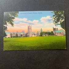 Vintage Postcard University of Toronto, Toronto, Canada Souvenir picture