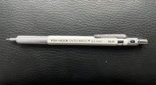 Vintage New Koh-I-Noor Rapidomatic 5635 0.5 mm White Barrel Mechanical Pencil  picture