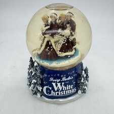Irving Berlin's White Christmas Musical Snow Globe Christmas Carolers Multicolor picture