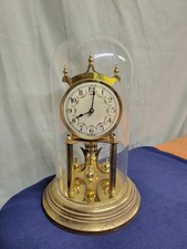 Vintage Kieninginger & Obergfell 400 Day Anniversary Torsion Clock Brass picture