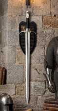 Longclaw Inspired Display Sword Jon Snow Style Fantasy Replica With Plaque picture