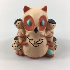 Cleo Teissedre Story Teller Figurine Owl 4 Children Kids 2.5