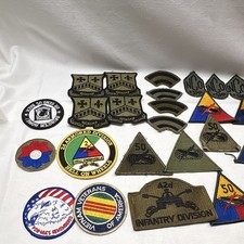 Vintage US Military Patch Lot 2nd Armored 42nd Infantry Division Vietnam Vet POW picture