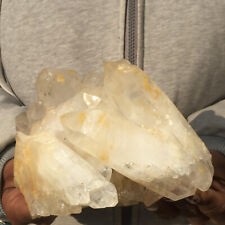 1250g Large Beautiful Natural White Quartz Crystal Cluster Healing Specimen picture