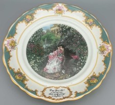 VINTAGE 1982 Poetry Society Collector Plate