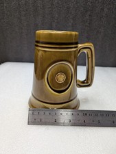 Central Michigan University VTG MUG Stein Ceramic w Metal Inlaid Logo 6