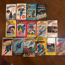 Vintage 1966 Superman Signet Whitman DC PB Book LOT of 15 Items 60’s 70’s    Z27 picture