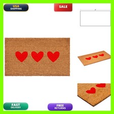Calloway Mills Red Trio Heart Doormat picture