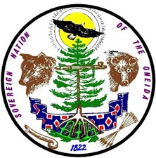 Sovereign Nation of the Oneida Indians Self-adhesive Vinyl Decal picture