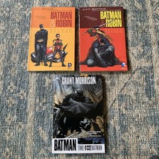 Batman & Robin Deluxe Edition Set (2) Batman Reborn/Batman vs. Robin Morrison picture