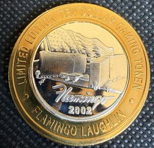 9/11 FLAMINGO HILTON HOTEL & CASINO RARE Limited Edition 999% .6 Oz PureSivr Stk picture