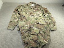 USAF OCP Uniform Set Mens Medium Regular Coat Pants SSgt TMO Patches Camo picture