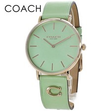 Coach Quartz Watch, Water Resistant, Green, 14503921 picture