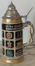 American Bravo Musterschutz Beer Stein 1956 Collector Made in Western Germany picture