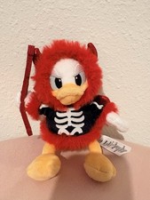 Disney Parks Donald Duck Devil Halloween Plush Bag Charm picture