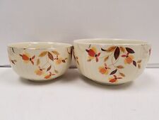 Vintage Hall's Kitchenware Jewel Tea Autumn Leaf Mixing/Serving Bowl Bundle picture