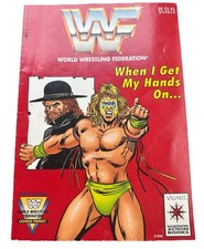 Wrestling Comic WWF Wait Till I Get My Hands On... #21844 (Valiant Comics 1991) picture